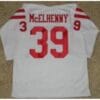 Hugh McElhenny Jersey San Francisco 49ers Long Sleeve Vintage Style Custom Throwback Football White