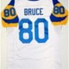 Isaac Bruce Jersey Los Angeles Rams Custom Throwback Football White