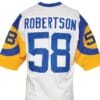 Isiah Robertson Jersey Los Angeles Rams Custom Throwback Football White 5 Isiah Robertson Jersey Los Angeles Rams Custom Throwback Football White