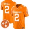 Jabari Small Jersey #2 Tennessee Volunteers Vapor Limited College Football Orange