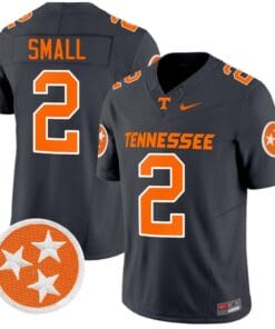 Jabari Small Jersey #2 Tennessee Volunteers Vapor Limited College Football Smoke Grey