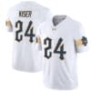 Jack Kiser Jersey #24 Notre Dame Fighting Irish 2024 Vapor Limited College Football White