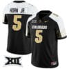 Jimmy Horn Jr Jersey #5 Colorado Buffaloes 2024 Vapor Limited NCAA Football Black Alternate