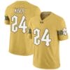Jack Kiser Jersey #24 Notre Dame Fighting Irish 2024 Vapor Limited College Football Gold