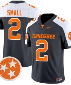 Jabari Small Jersey #2 Tennessee Volunteers Vapor Limited College Football Grey Alternate