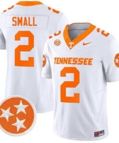 Jabari Small Jersey #2 Tennessee Volunteers Vapor Limited College Football White