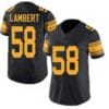 Jack Lambert Jersey Pittsburgh Steelers Custom Throwback Football