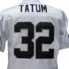 Jack Tatum Jersey Oakland Raiders Custom Throwback Football White