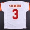 Jan Stenerud Jersey Kansas City Chiefs Custom Throwback Football White