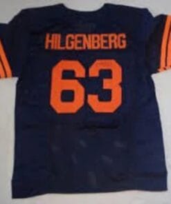 Jay Hilgenberg Jersey Chicago Bears Custom Throwback Football