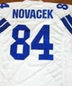 Jay Novacek Jersey Dallas Cowboys Custom Throwback Football White