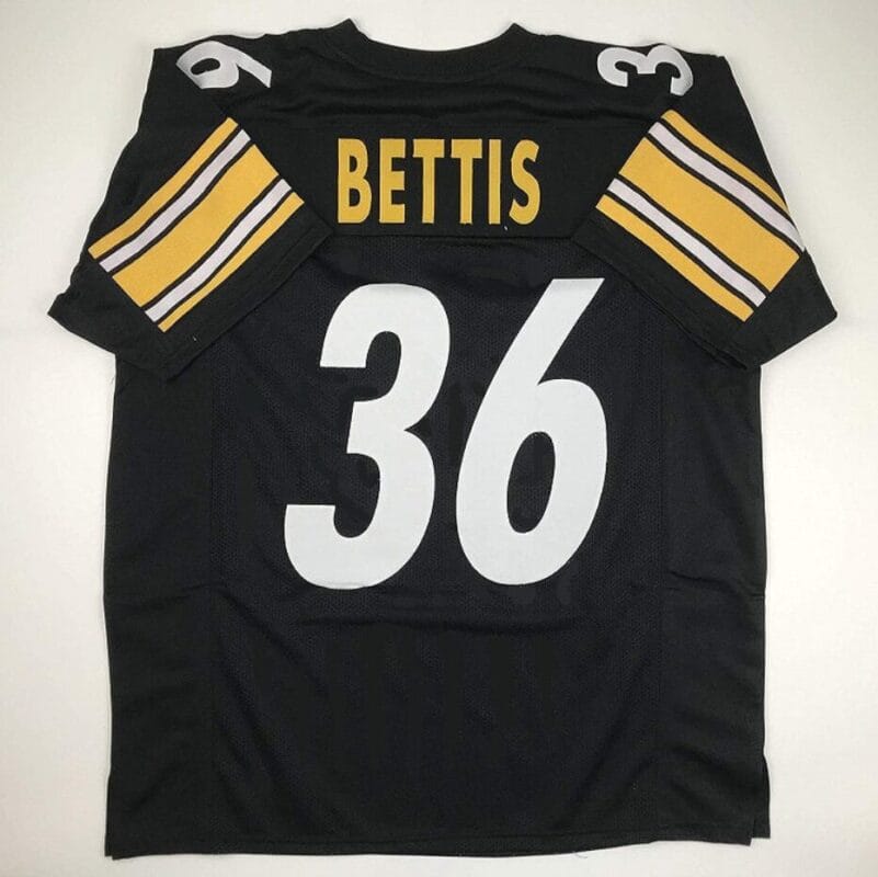 Jerome Bettis Jersey Pittsburgh Steelers Custom Throwback Football 8 Jerome Bettis Jersey Pittsburgh Steelers Custom Throwback Football