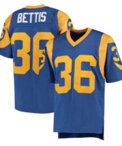 Jerome Bettis Jersey Los Angeles Rams Custom Throwback Football