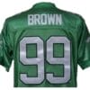 Jerome Brown Jersey Philadelphia Eagles Custom Throwback Football 