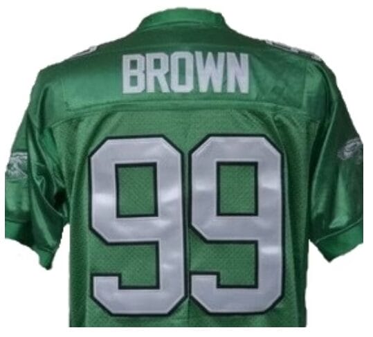 Jerome Brown Jersey Philadelphia Eagles Custom Throwback Football 8 Jerome Brown Jersey Philadelphia Eagles Custom Throwback Football