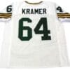 Jerry Kramer Jersey Green Bay Packers Custom Throwback Football White 4 Jerry Kramer Jersey Green Bay Packers Custom Throwback Football White