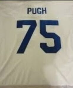Jethro Pugh Jersey Dallas Cowboys Custom Throwback Football White