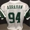 John Abraham Jersey New York Jets Custom Throwback Football White 5 John Abraham Jersey New York Jets Custom Throwback Football White
