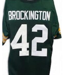 John Brockington Jersey Green Bay Packers Custom Throwback Football