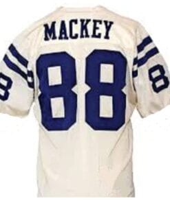 John Mackey Jersey Baltimore Colts Custom Throwback Football White