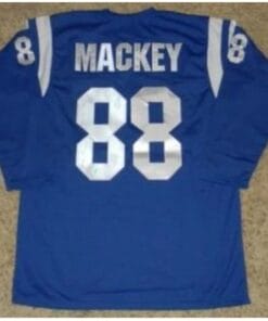 John Mackey Jersey Baltimore Colts Long Sleeve Vintage Style Custom Throwback Football