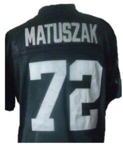 John Matuszak Jersey Oakland Raiders Custom Throwback Football Black