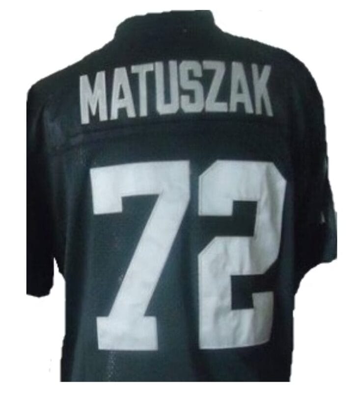 John Matuszak Jersey Oakland Raiders Custom Throwback Football Black 8 John Matuszak Jersey Oakland Raiders Custom Throwback Football Black