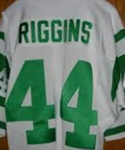 John Riggins Jersey New York Jets Custom Throwback Football White