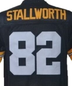 John Stallworth Jersey Pittsburgh Steelers Custom Throwback Football Black