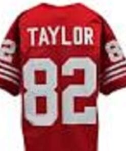 John Taylor Jersey San Francisco 49ers Custom Throwback Football Red