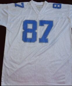 Johnnie Morton Jersey Detroit Lions Custom Throwback Football White