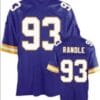 Jon Randle Jersey Minnesota Vikings Custom Throwback Football Blue