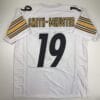 JuJu Smith-Schuster Jersey Pittsburgh Steelers Custom Throwback Football White