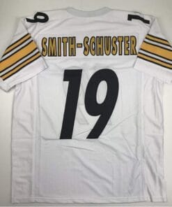 JuJu Smith-Schuster Jersey Pittsburgh Steelers Custom Throwback Football White