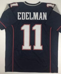 Julian Edelman Jersey New England Patriots Custom Throwback Football