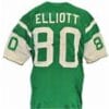 Jumbo Elliott Jersey New York Jets Custom Throwback Football