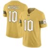 Kris Mitchell Jersey #10 Notre Dame Fighting Irish 2024 Vapor Limited College Football Gold