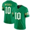 Kris Mitchell Jersey #10 Notre Dame Fighting Irish 2024 Vapor Limited College Football Green