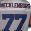 Karl Mecklenburg Jersey Denver Broncos Custom Throwback Football White