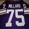 Keith Millard Jersey Minnesota Vikings Custom Throwback Football Purple