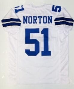 Ken Norton Jr. Jersey Dallas Cowboys Custom Throwback Football White