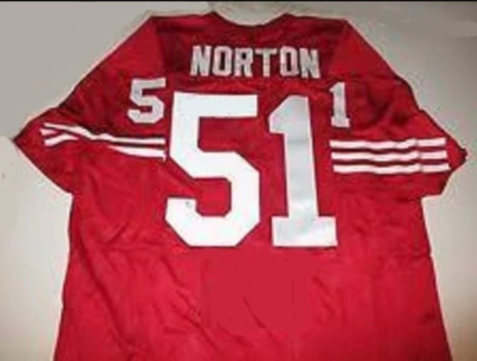 Ken Norton Jr. Jersey San Francisco 49ers Custom Throwback Football Red 8 Ken Norton Jr. Jersey San Francisco 49ers Custom Throwback Football Red