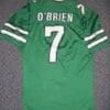 Ken O'Brien Jersey New York Jets Custom Throwback Football Green