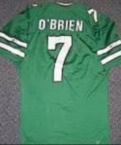 Ken O'Brien Jersey New York Jets Custom Throwback Football Green