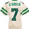 Ken O'Brien Jersey New York Jets Custom Throwback Football White