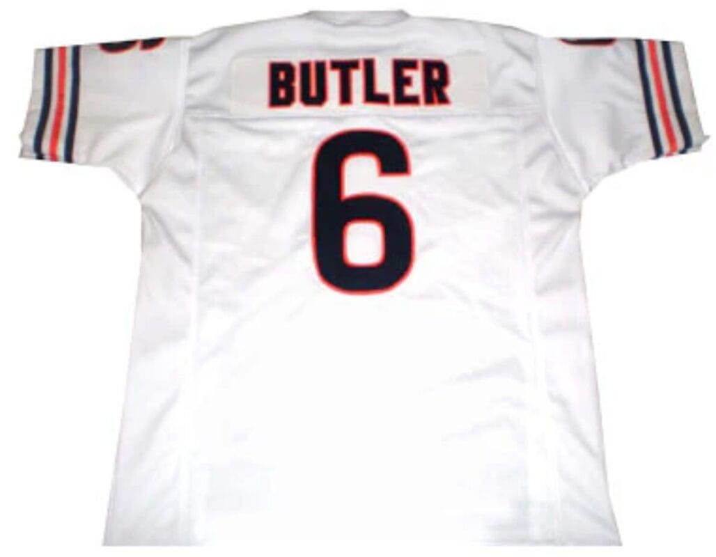 Kevin Butler Jersey Chicago Bears Custom Throwback Football White