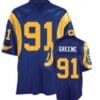 Kevin Greene Jersey LA Rams Custom Throwback Football