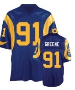 Kevin Greene Jersey LA Rams Custom Throwback Football