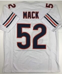 Khalil Mack Jersey Chicago Bears Custom Throwback Football White