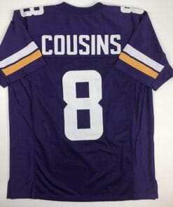 Kirk Cousins Jersey Minnesota Vikings Custom Football